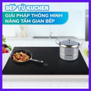 Bếp điện từ kuchen MI918 - 3 ngăn, bảo hành 36 tháng