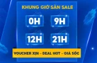 Shopee – Khung giờ vàng săn Sale tất cả các ngày trong tuần